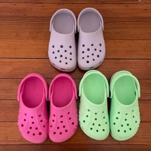 Girls Crocs Bundle Size 11
